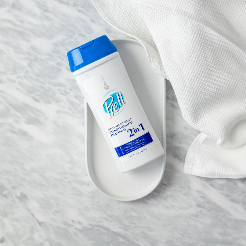 Classic Clean Prell 2-in-1 Aloe Anti-Dandruff Conditioning Shampoo