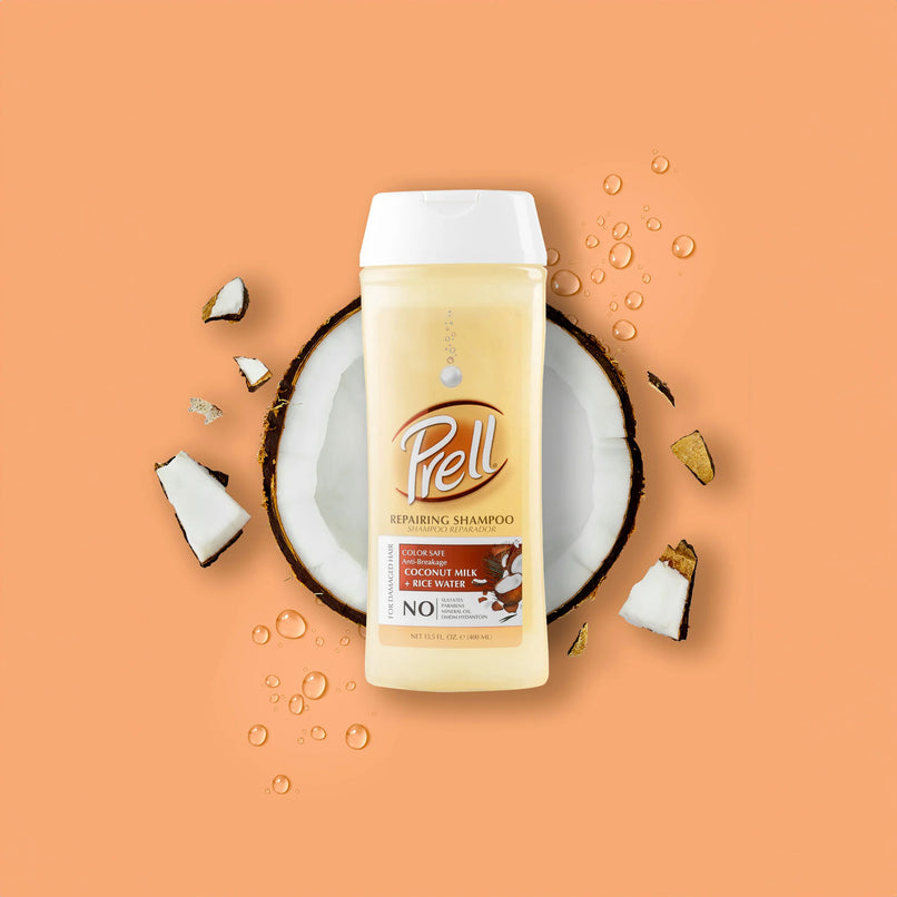 Coconut Milk & Rice Water Repairing Shampoo