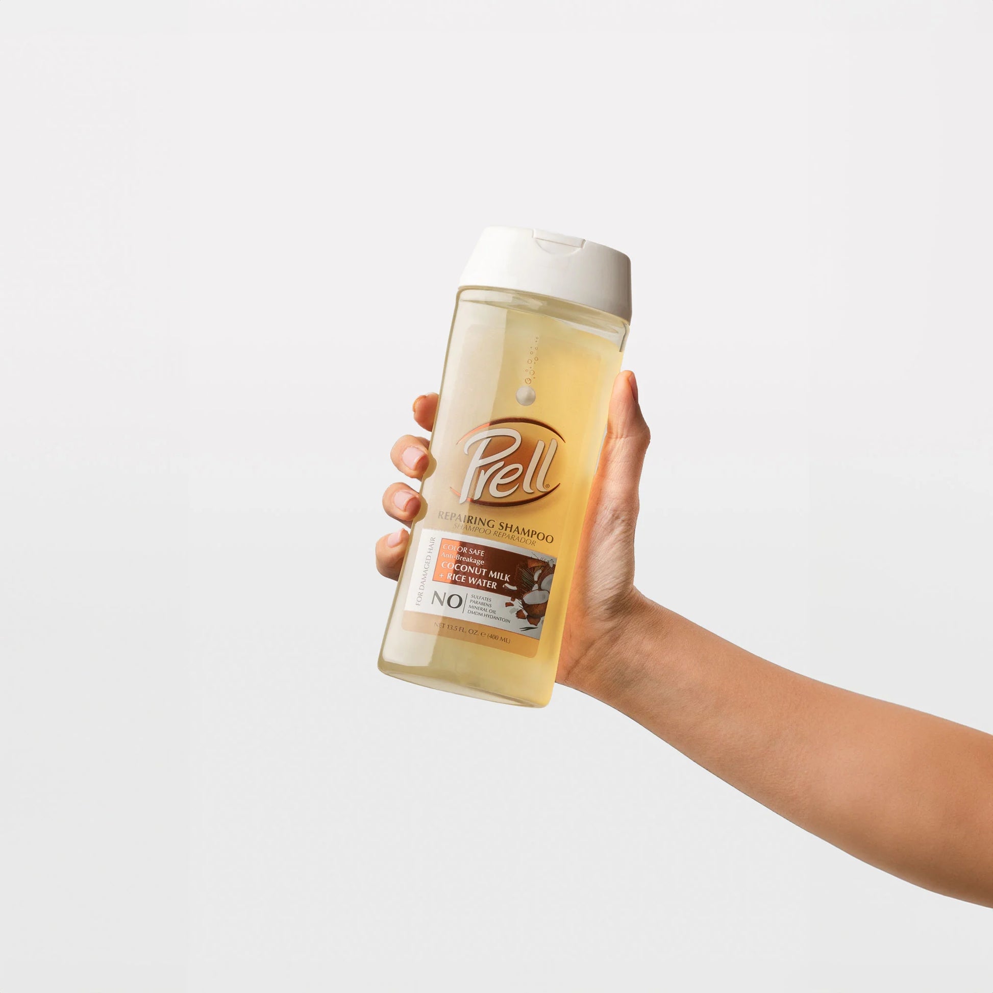 Hydrate Repairing Coconut Milk and Rice Water Shampoo Restore Heat