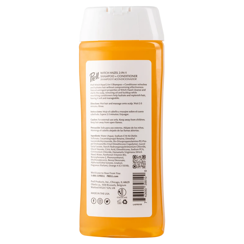 Prell Witch Hazel 2-in-1 Shampoo + Conditioner